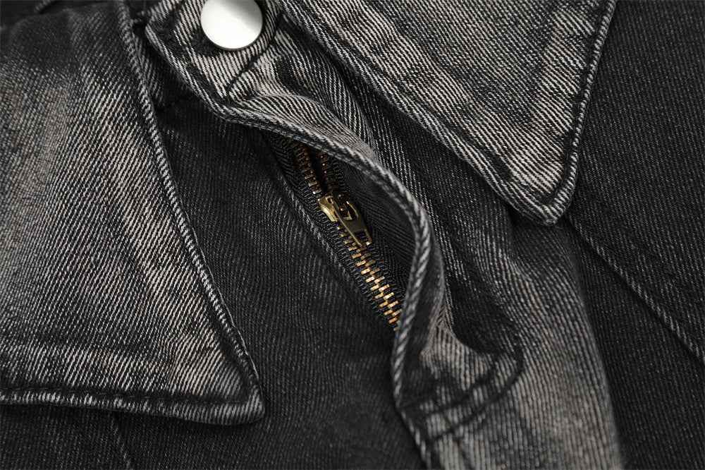 Inkjet Gradient Washed Jeans Men