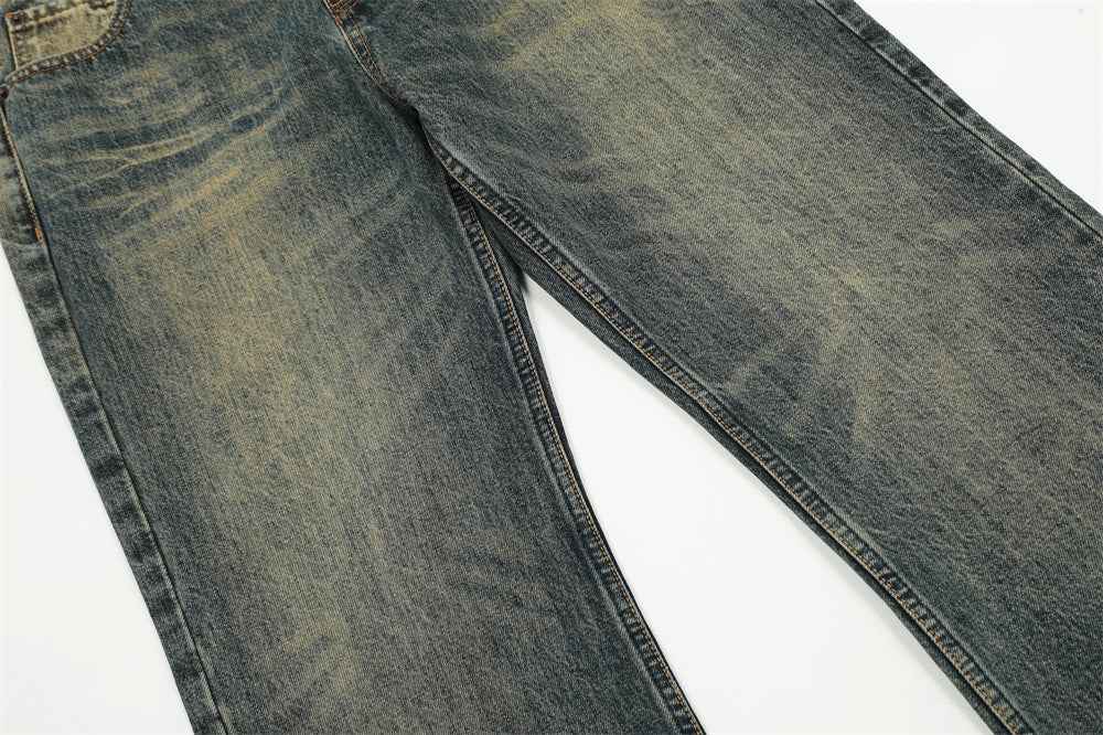 Fashion Slightly Flared Jeans Men
