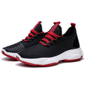 Men Sneakers Black White Sports Shoes - Luxovo.cc