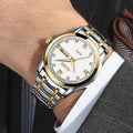 Watch Fashion Trendy Brand Quartz Watch Luminous Waterproof Men's Watch Men's Watch - Luxovo.cc