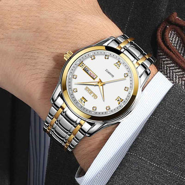 Watch Fashion Trendy Brand Quartz Watch Luminous Waterproof Men's Watch Men's Watch - Luxovo.cc