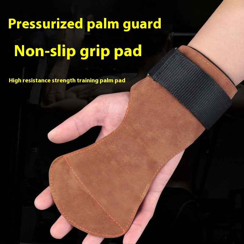 Cross-border Sports Weightlifting Hand Protector Velcro Adjustable Gloves Non-slip Wear-resistant - Luxovo.cc