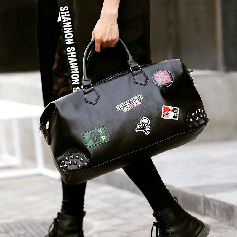 Leather gym bag - Luxovo.cc