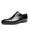 Formal Three-Joint Business Leather Shoes - Luxovo.cc