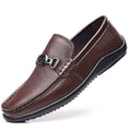 Fashion Casual Shoes Men Leather Feet - Luxovo.cc