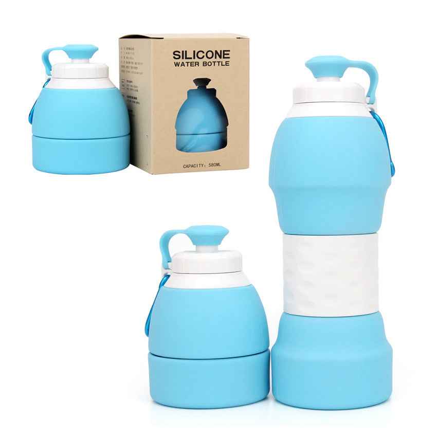 Silicone folding water bottle - Luxovo.cc