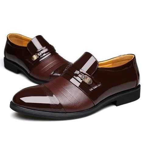 Business casual formal shoes - Luxovo.cc