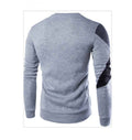 Sweaters Men New Fashion Printed Casual O-Neck Slim Cotton Knitted Mens Sweaters Pullovers Men Brand Clothing - Luxovo.cc