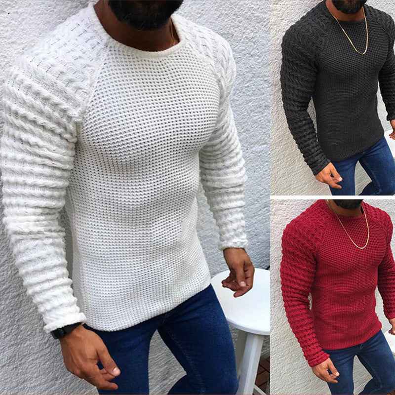Men Pullover sweater - Luxovo.cc