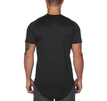 New Gym Wear Plain Shirts Custom Mens Fitness Sports Clothing - Luxovo.cc