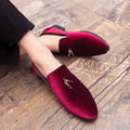 Tassel Men's Shoes Peas Shoes British Leather Shoes Men - Luxovo.cc