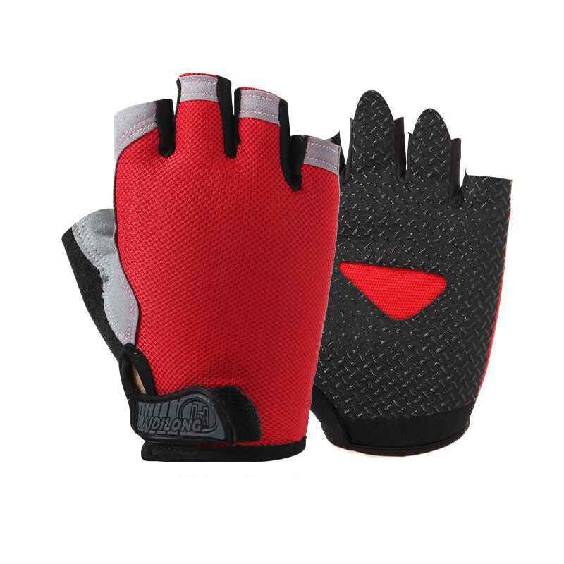 Fitness Gloves, Half Finger Sports Gloves, Cycling, Weightlifting, Deadlifts, Sports Gloves, Sports Protective Gear Wholesale - Luxovo.cc