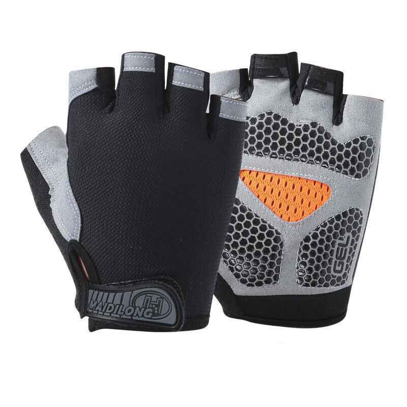 Fitness Gloves, Half Finger Sports Gloves, Cycling, Weightlifting, Deadlifts, Sports Gloves, Sports Protective Gear Wholesale - Luxovo.cc