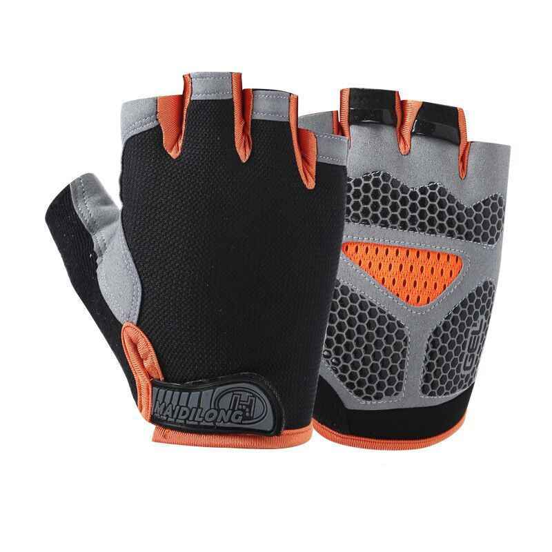 Fitness Gloves, Half Finger Sports Gloves, Cycling, Weightlifting, Deadlifts, Sports Gloves, Sports Protective Gear Wholesale - Luxovo.cc