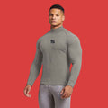 Fitness Long Sleeved Quick Drying Clothes Men's Sports T Shirts Running Training Clothes - Luxovo.cc