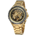 Personalized All-steel Hollow Automatic Mechanical Watch Fashion Watch For Men - Luxovo.cc