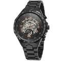 Personalized All-steel Hollow Automatic Mechanical Watch Fashion Watch For Men - Luxovo.cc