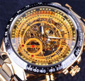 Personalized All-steel Hollow Automatic Mechanical Watch Fashion Watch For Men - Luxovo.cc