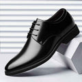 Mazefeng Men Leather Shoes Casual Top Quality Oxfords Men Genuine Leather Dress Shoes Business Formal Shoe Plus Size Wedding 44 - Luxovo.cc