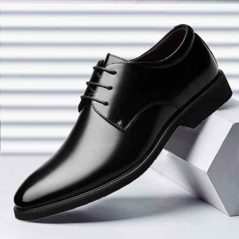 Mazefeng Men Leather Shoes Casual Top Quality Oxfords Men Genuine Leather Dress Shoes Business Formal Shoe Plus Size Wedding 44 - Luxovo.cc