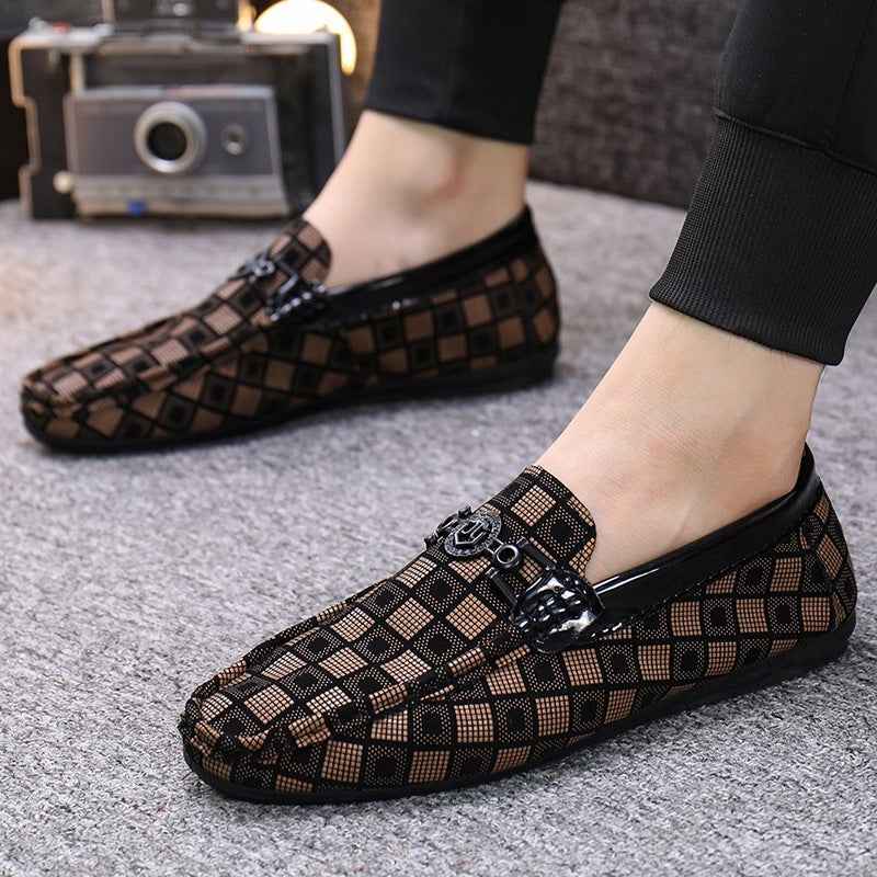 Shoes Casual Slip On Shoes Men Driving Shoes Fashion - Luxovo.cc