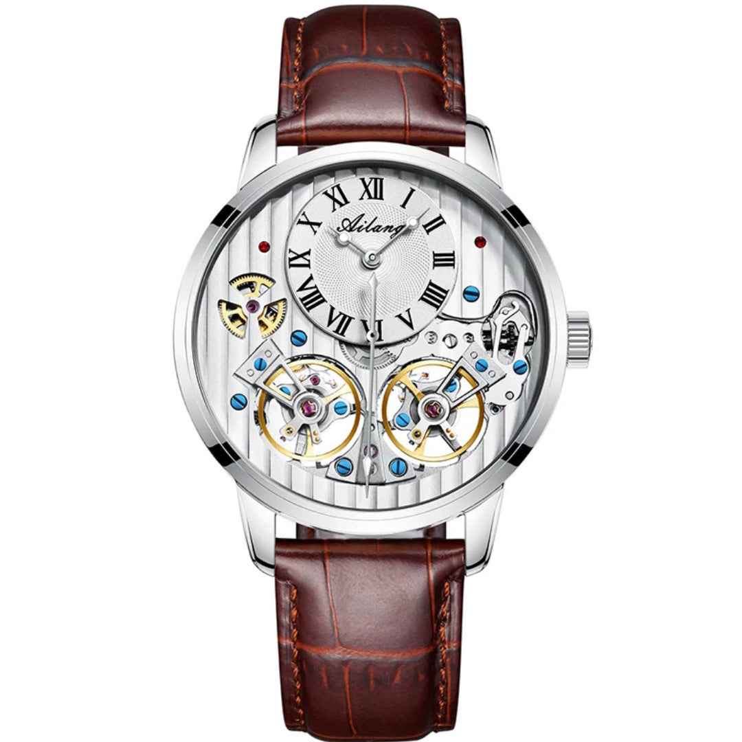 Watch Double Tourbillon Automatic Mechanical Watch Men's Watch - Luxovo.cc