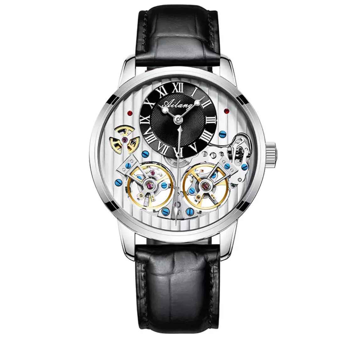 Watch Double Tourbillon Automatic Mechanical Watch Men's Watch - Luxovo.cc