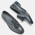 Men Casual Shoes Leather Loafers Business Dress Formal Shoes - Luxovo.cc