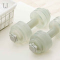 Fitness Water Dumbbell Home Fitness Water Injection - Luxovo.cc