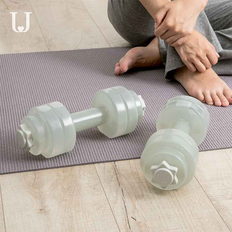 Fitness Water Dumbbell Home Fitness Water Injection - Luxovo.cc
