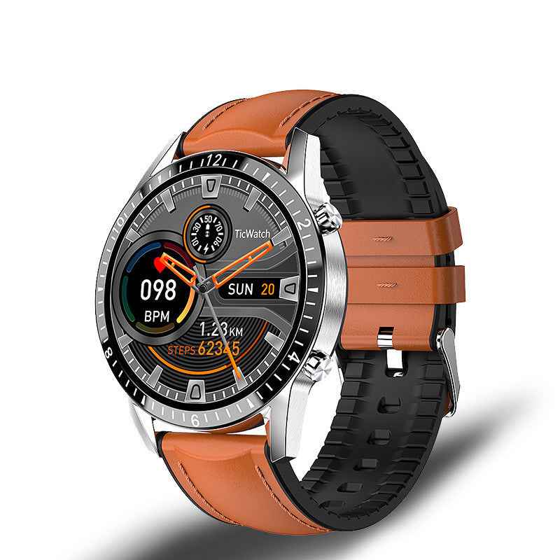 Multifunctional Smart Watch  Bluetooth Call  Pedometer Blood Pressure And Heart Rate Detection Waterproof Watch - Luxovo.cc