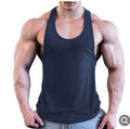 Gym Men Muscle Sleeveless Shirt Tank Top Bodybuilding Sport Fitness Workout Vest - Luxovo.cc