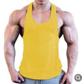 Gym Men Muscle Sleeveless Shirt Tank Top Bodybuilding Sport Fitness Workout Vest - Luxovo.cc