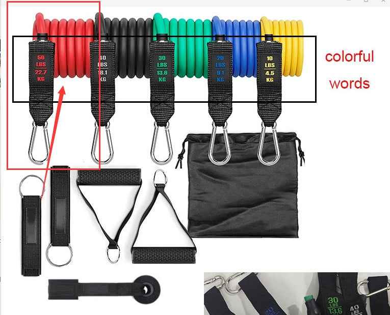 Fitness Rally Elastic Rope Resistance Band - Luxovo.cc