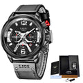 Men's Quartz Watch Multifunction Sports Watch Waterproof Watch - Luxovo.cc