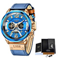 Men's Quartz Watch Multifunction Sports Watch Waterproof Watch - Luxovo.cc