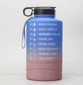Creative Gradient 2.2L Large Capacity Sports Bottle Plastic Outdoor Gym Big Water Cup - Luxovo.cc