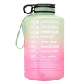 Creative Gradient 2.2L Large Capacity Sports Bottle Plastic Outdoor Gym Big Water Cup - Luxovo.cc