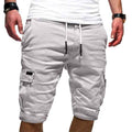 Men Casual Jogger Sports Cargo Shorts Military Combat Workout Gym Trousers Summer Mens Clothing - Luxovo.cc