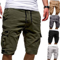 Men Casual Jogger Sports Cargo Shorts Military Combat Workout Gym Trousers Summer Mens Clothing - Luxovo.cc