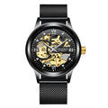 Fashion Luxury Luminous Waterproof Steel Band Mechanical Watch - Luxovo.cc