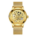 Fashion Luxury Luminous Waterproof Steel Band Mechanical Watch - Luxovo.cc