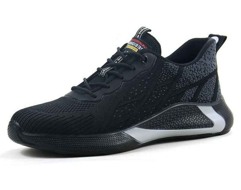 Men Work Safety Shoes Anti-Puncture Working Sneakers Male Indestructible Work Shoes Men Boots Lightweight Men Shoes Safety Boots - Luxovo.cc
