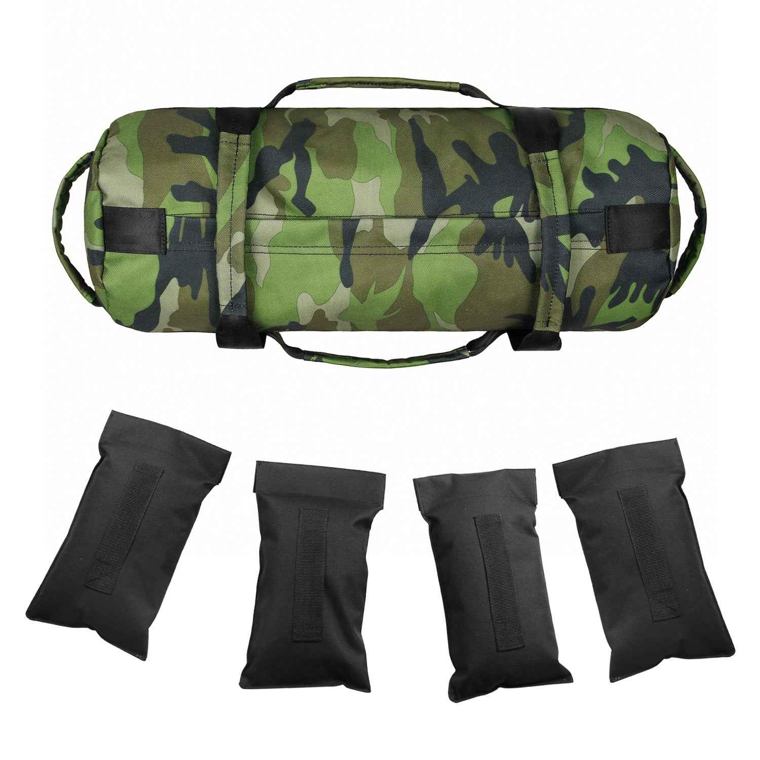 Camouflage Sports Fitness Weightlifting Bag - Luxovo.cc