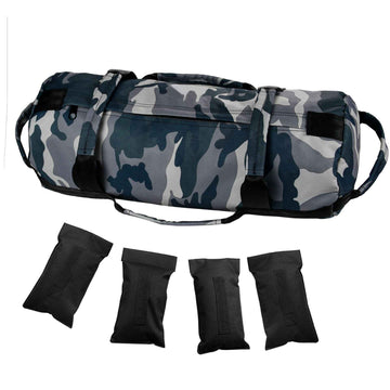 Camouflage Sports Fitness Weightlifting Bag - Luxovo.cc