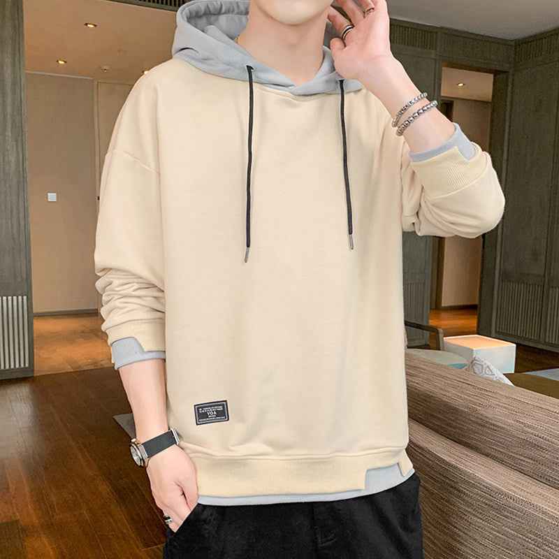 Loose All-match Hooded Sweater Men - Luxovo.cc