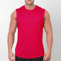Brand New Plain Tank Top Men Bodybuilding Singlet Gyms Strin - Luxovo.cc