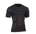 Male Chest Compression T-shirt Fitness Hero Belly Buster Slimming - Luxovo.cc
