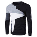 Sweaters Men New Fashion Printed Casual O-Neck Slim Cotton Knitted Mens Sweaters Pullovers Men Brand Clothing - Luxovo.cc