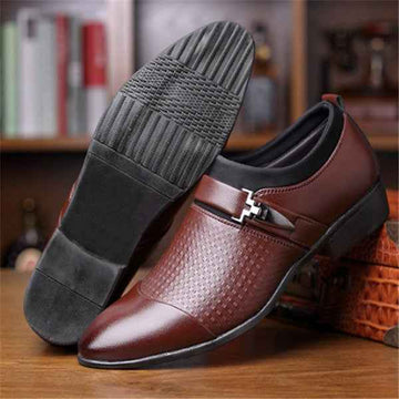 Formal men's leather shoes - Luxovo.cc